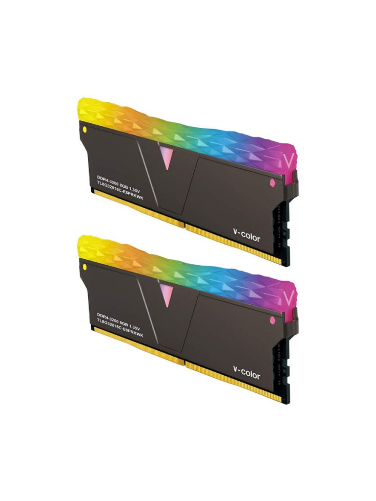 V-Color Prism Pro RGB Kit 16GB 3200MHz (2×8) DDR4 Desktop Memory